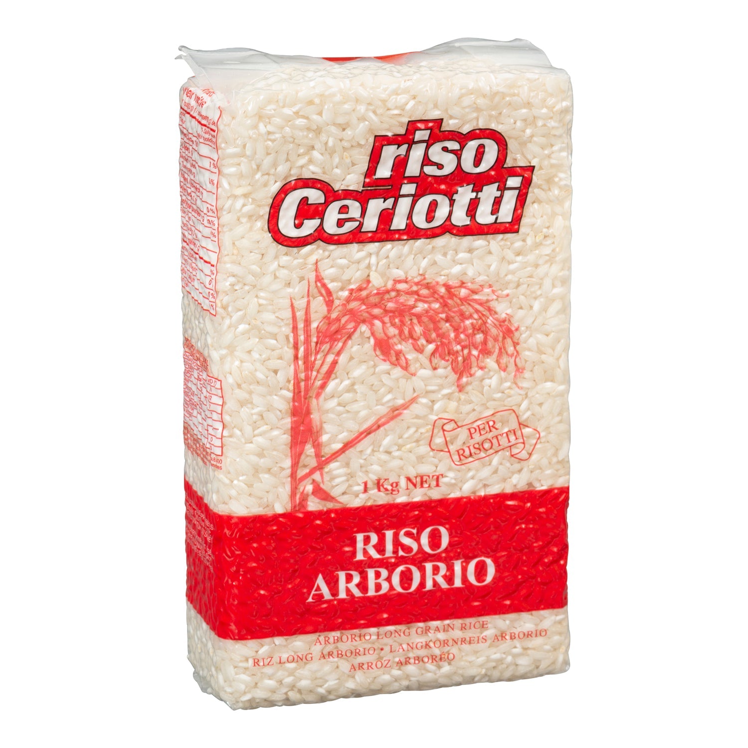 Rice Arborio Premium - 5 x 1 kg - David Roberts - Restaurant and Foodservice Ingredients - Canadian Distribution - Ships Free Within Canada on Orders Above CAD $199-0
