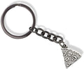 Emerald Park Jewelry Pizza Charm Keychain