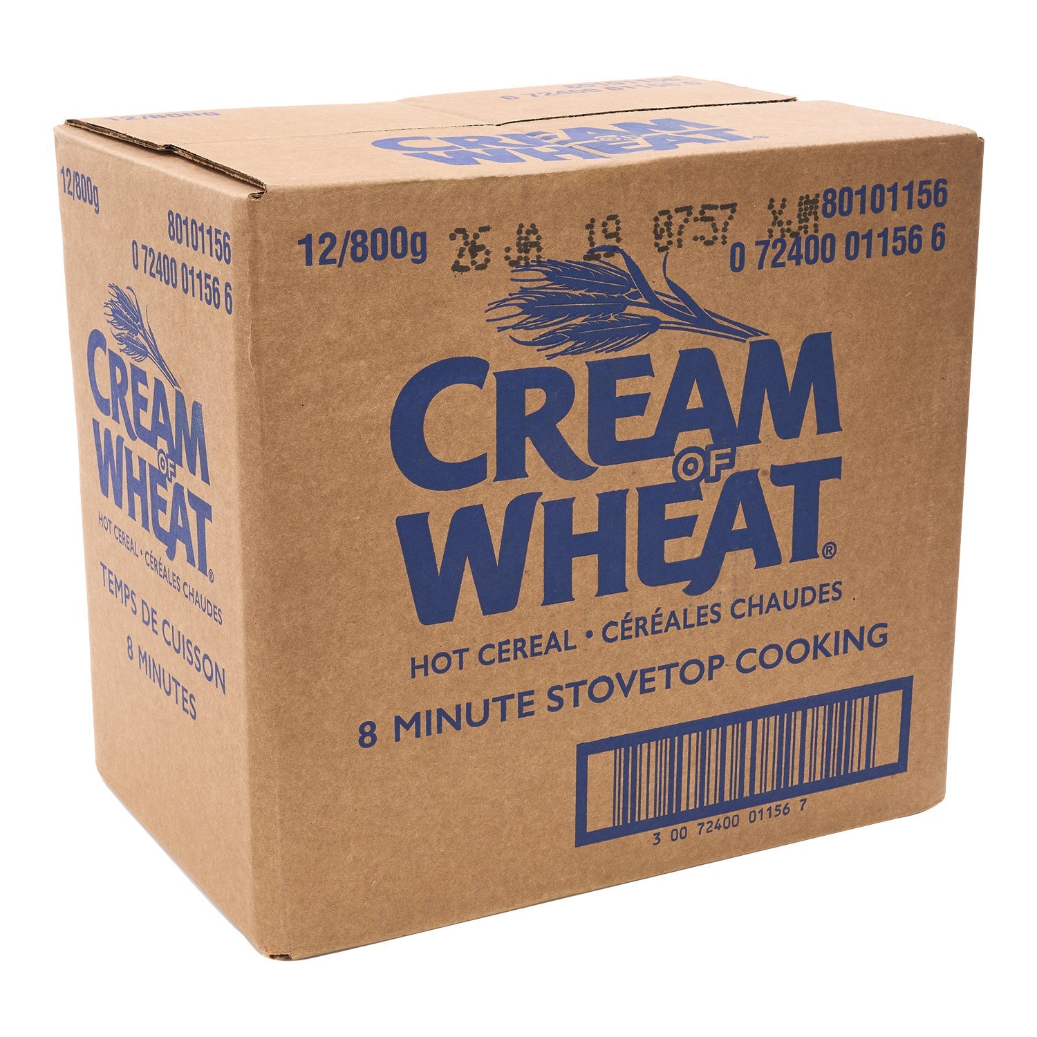 Cereal Cream Of Wheat - 12 x 800 g - Nabisco - Restaurant and Foodservice Ingredients - Canadian Distribution - Ships Free Within Canada on Orders Above CAD $199-1